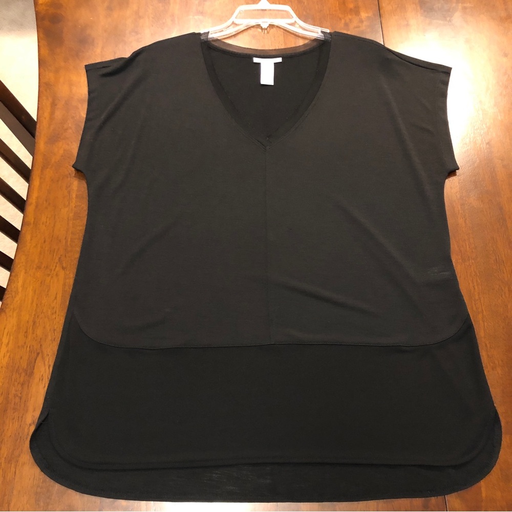 Bar III V-neck Tunic Top